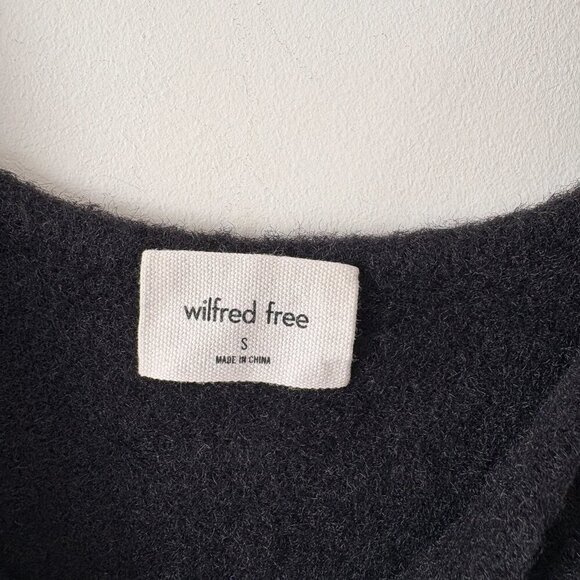 Aritzia Wilfred Free Hush Knit Tank Dress Black Size Small - Picture 8 of 9